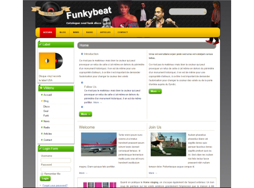 wordpress theme radio